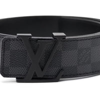 ICONIC LOUIS VUITTION BLK Checkered Belt