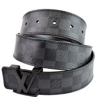 ICONIC LOUIS VUITTION BLK Checkered Belt